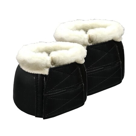 Jacks Imports Bell Boots Smooth/Heavy Duty with Fleece BLACK LARGE